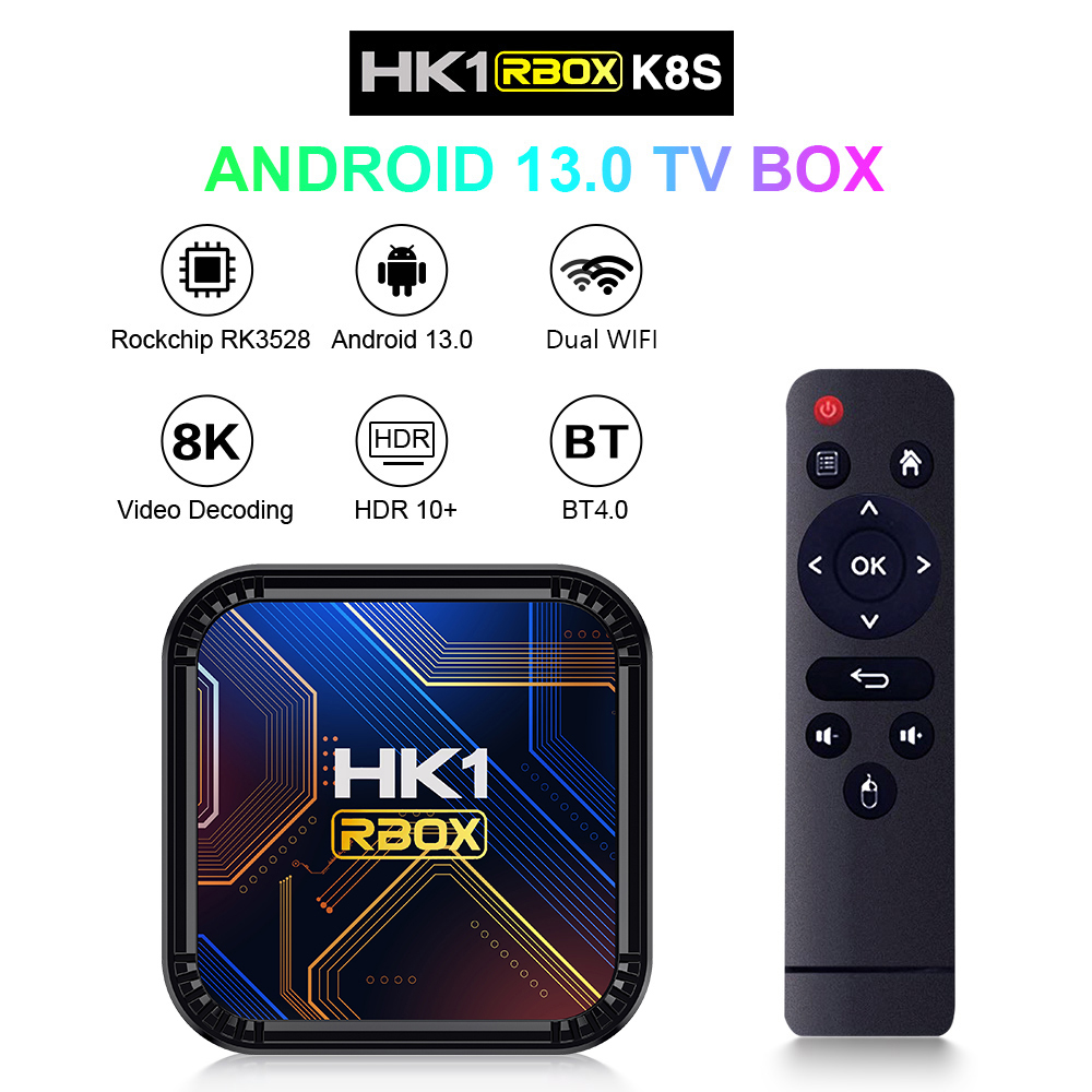 HK1 RBOX K8S Android 13 TV Kut - Radxa Rock 5B 16Gb incelemesi ve fiyatı